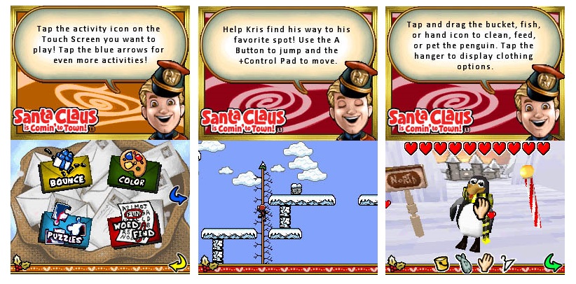 Santa Claus Is Comin To Town Available For Nintendo Ds And Wii Review