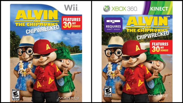 alvin and the chipmunks chipwrecked wii