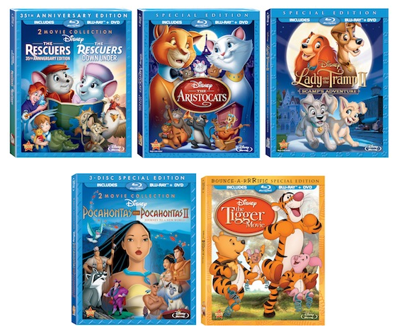 New to Blu-Ray 5 Disney films! {Giveaway ends 9/15} - Motherhood Defined