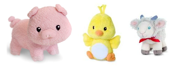 plush animals
