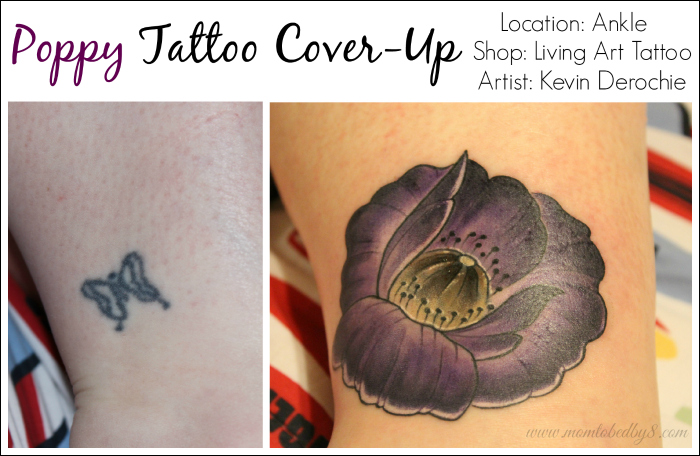 Black Poppy Flower Temporary Tattoos For Women Kids Realistic Lavender Plum  Waterproof Fake Tattoo Sticker Tattoo Arm Body - AliExpress