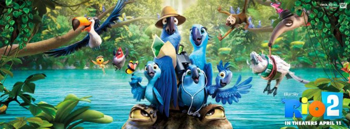 Blu and Jewel are back for an all new adventure in Rio 2! - Motherhood ...