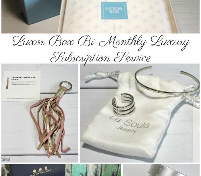 Review: Luxor Box Bi-Monthly Luxury Subscription Service