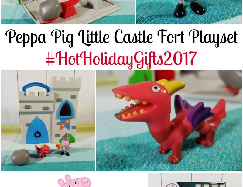 Best Toys for Girls: Peppa Pig Little Castle Fort Playset #HotHolidayGifts2017