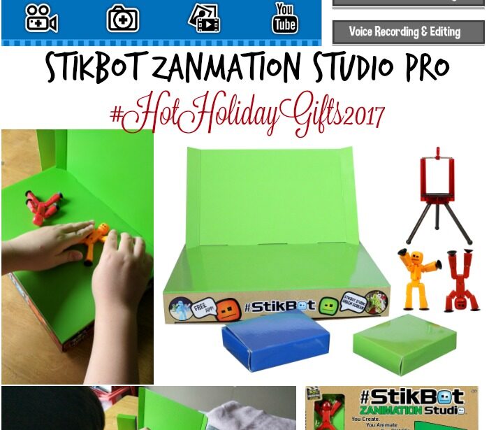 Best Toys for Boys: Stikbot Zanmation Studio Pro #HotHolidayGifts2017