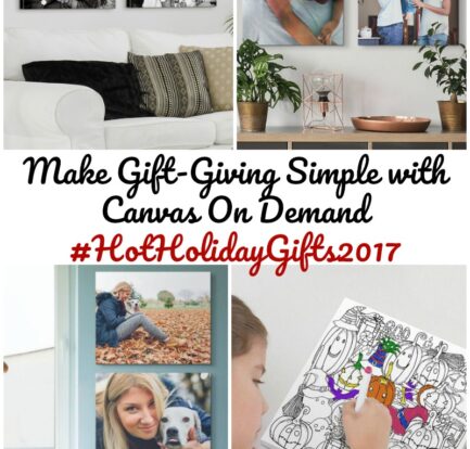 Make Gift-Giving Simple with Canvas On Demand #HotHolidayGifts2017