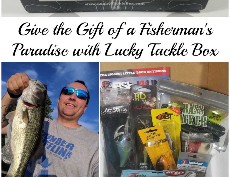 Give the Gift of a Fisherman's Paradise with Lucky Tackle Box #HotHolidayGifts2017