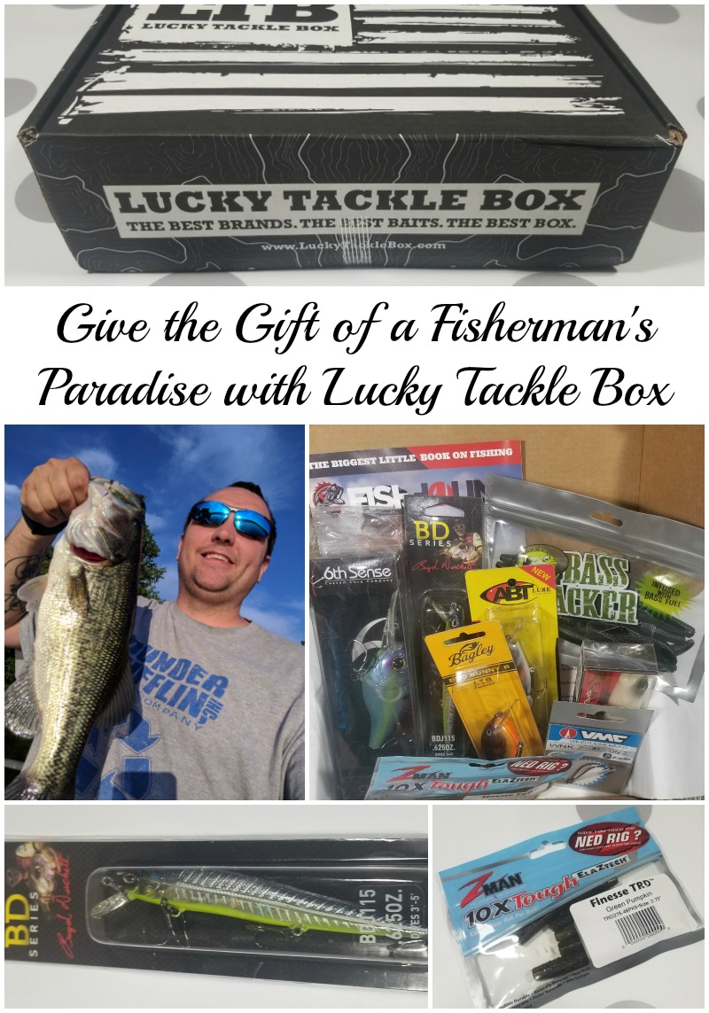 Give the Gift of a Fisherman's Paradise with Lucky Tackle Box