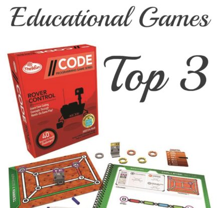 Top 3 Educational Games from ThinkFun Giveaway