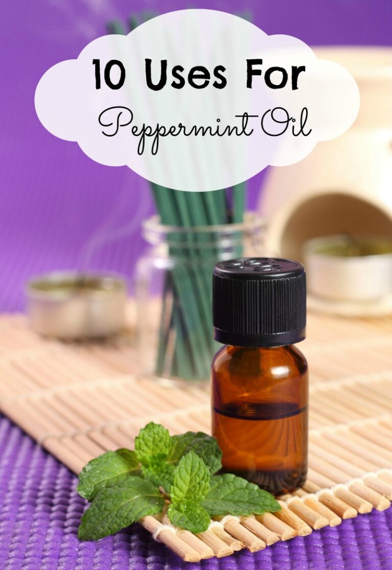 10 Uses For Peppermint Oil - Motherhood Defined