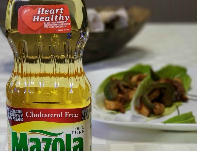 Heart-Healthy Chicken Fajitas with Mazola Corn Oil #MakeItMazola #simpleswap