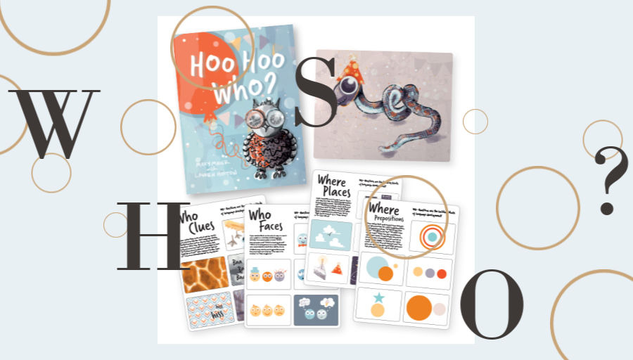 HOO HOO WHO? by Mary Maier Teaches WHO WHAT WHERE + Downloadable Flashcards & Giveaway