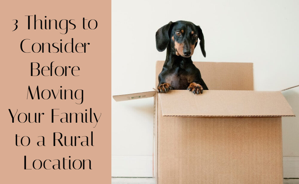 3 Things to Consider Before Moving Your Family to a Rural Location