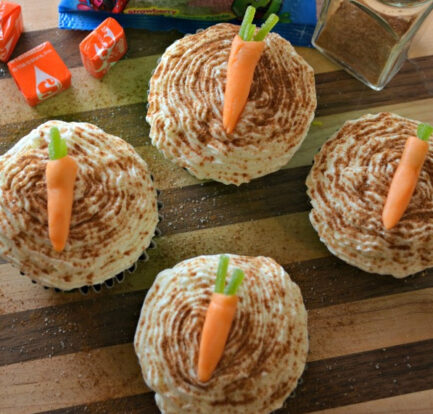 Easy Rips Carrot Cupcake Recipe for Easter