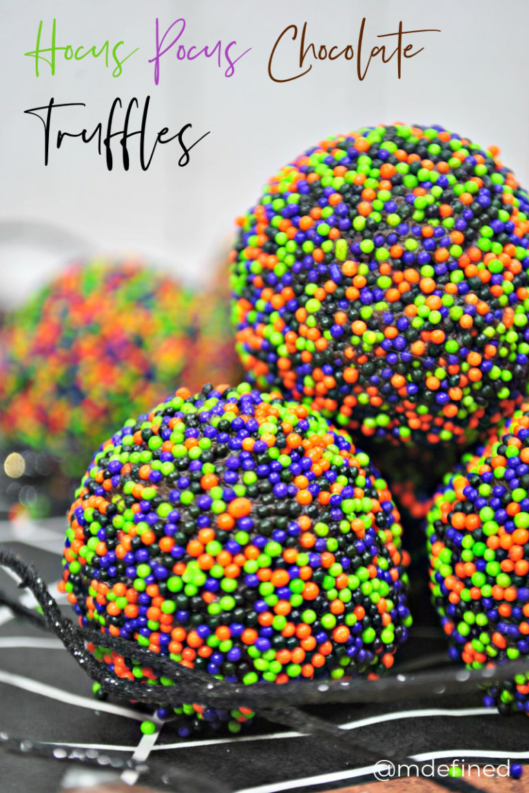 Hocus Pocus Chocolate Truffles Recipe Motherhood Defined
