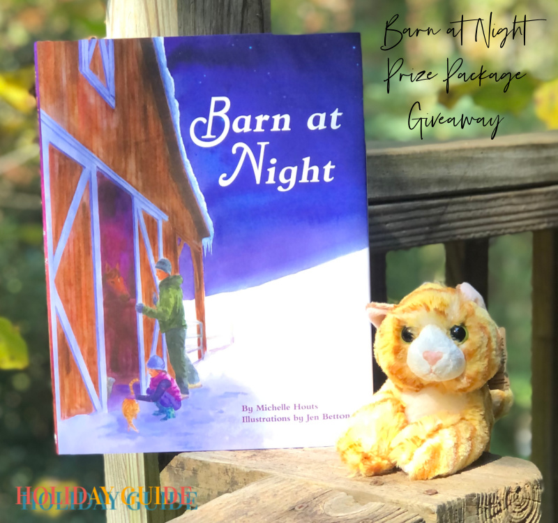 A Beautiful Bedtime Story for Cozy Winter Nights, Barn at Night Giveaway
