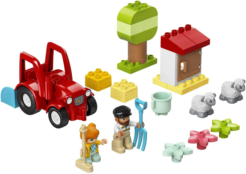 Pre-School Playtime with LEGO DUPLO Farm Tractor & Animal Care