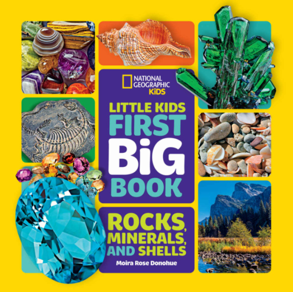 National Geographic Kids Gift Guide - Little Kids First Big Book of Rocks, Minerals and Shells