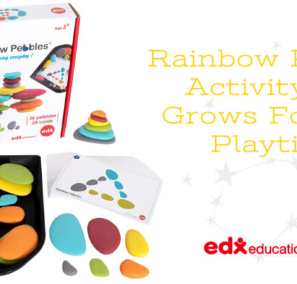edx Education Rainbow Pebbles Activity Set Grows Focused Playtime