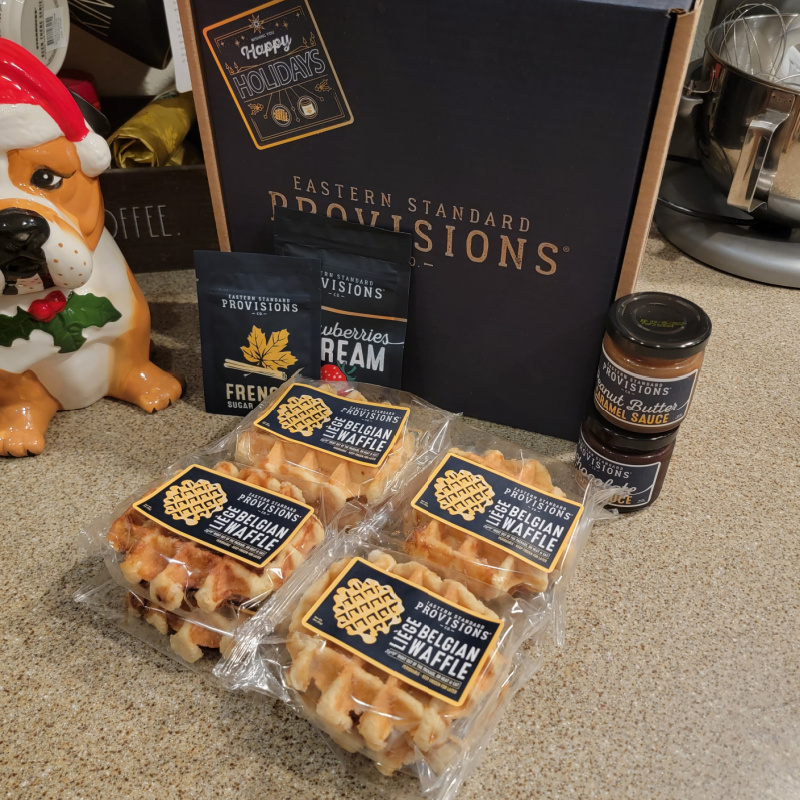 Eastern Standard Provisions Gourmet Liège Belgian Waffle Gift Box
