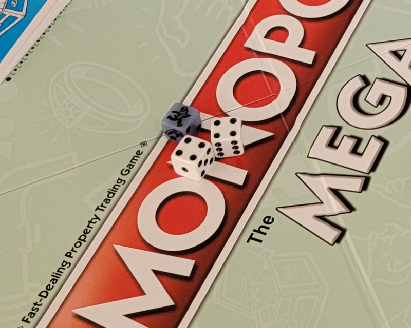 Let's Go Bigger with Monopoly The Mega Edition - Speed Die