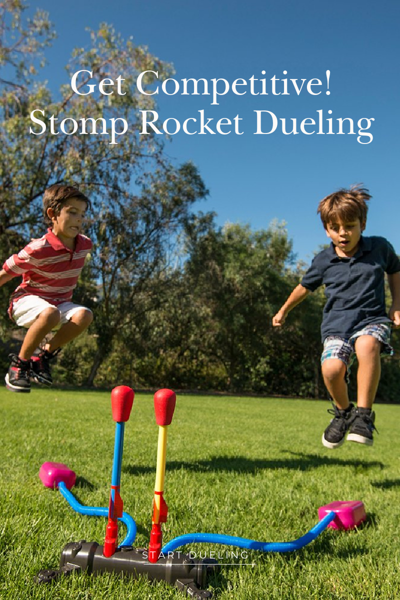 Stomp Rocket Dueling Creates Outdoor Competitive Fun