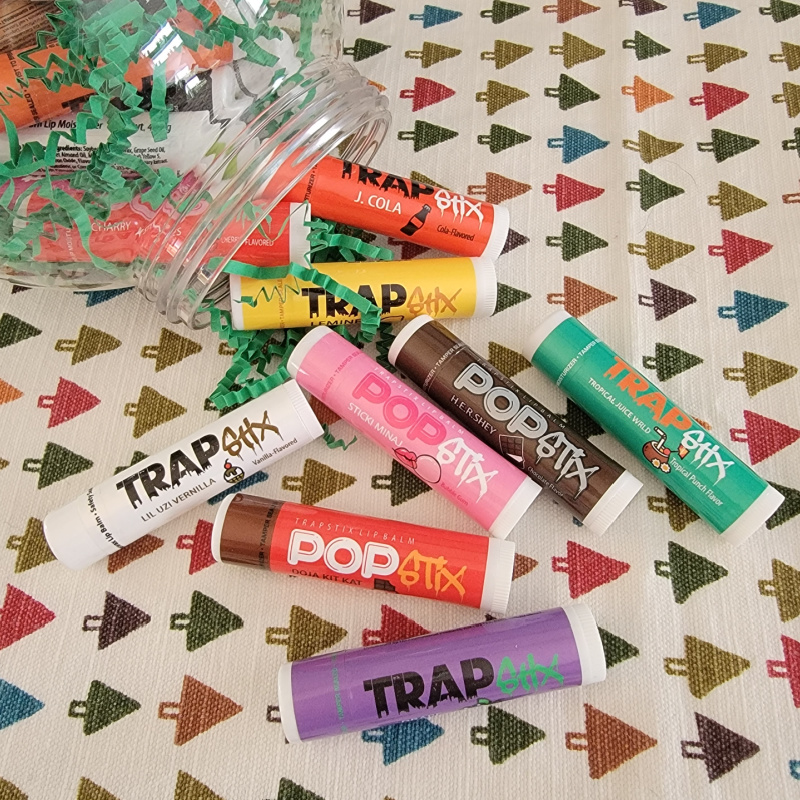 TrapStix Music-Inspired Lip Balms in My Stocking? Yes, please!