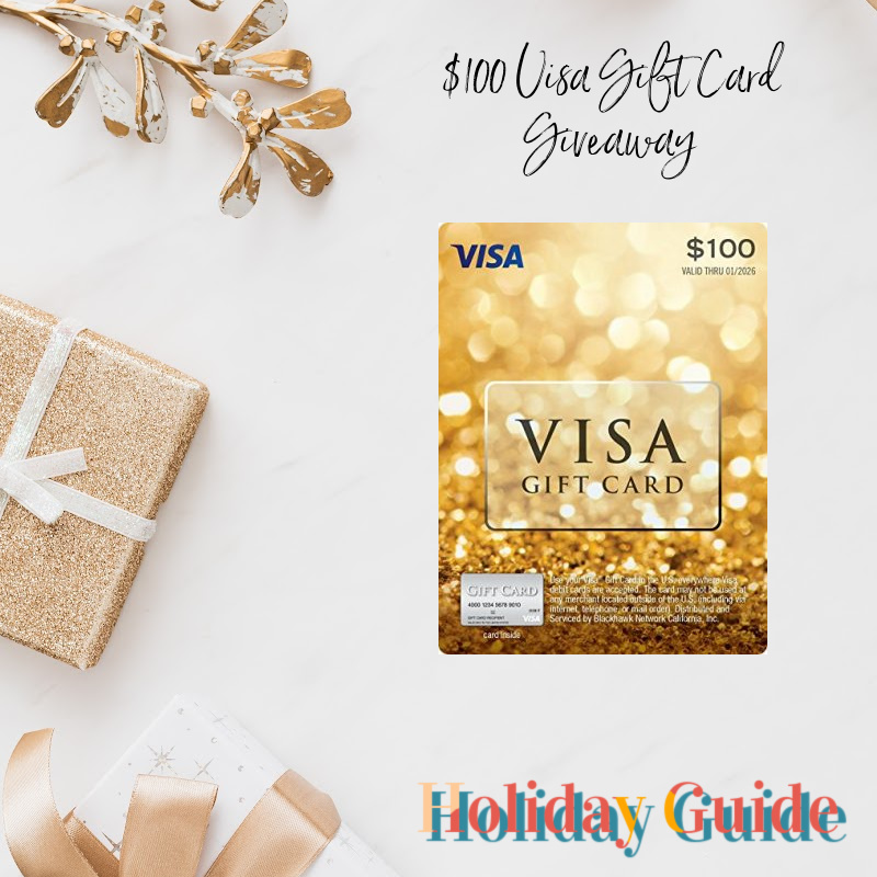 $100 Visa Gift Card Giveaway