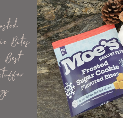 Moe’s Frosted Sugar Cookie Bites Make the Best Stocking Stuffer for Dogs