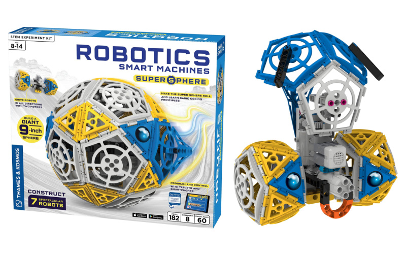 Top Gifts For Boys Holiday Guide 
- Thames & Kosmos Robotics Smart Machines Super Sphere