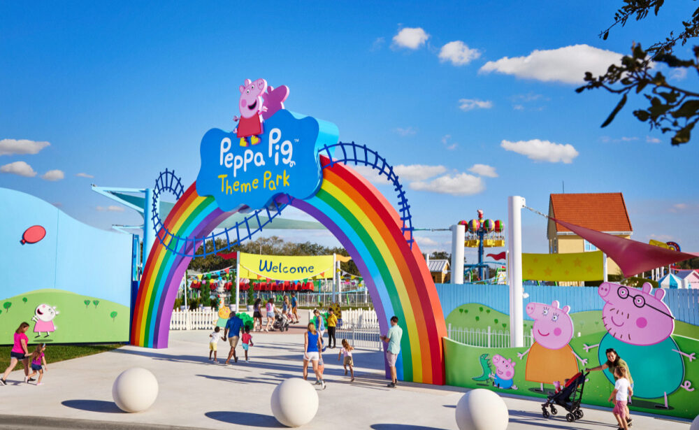 Interactive Adventures at the Peppa Pig Theme Park in Florida