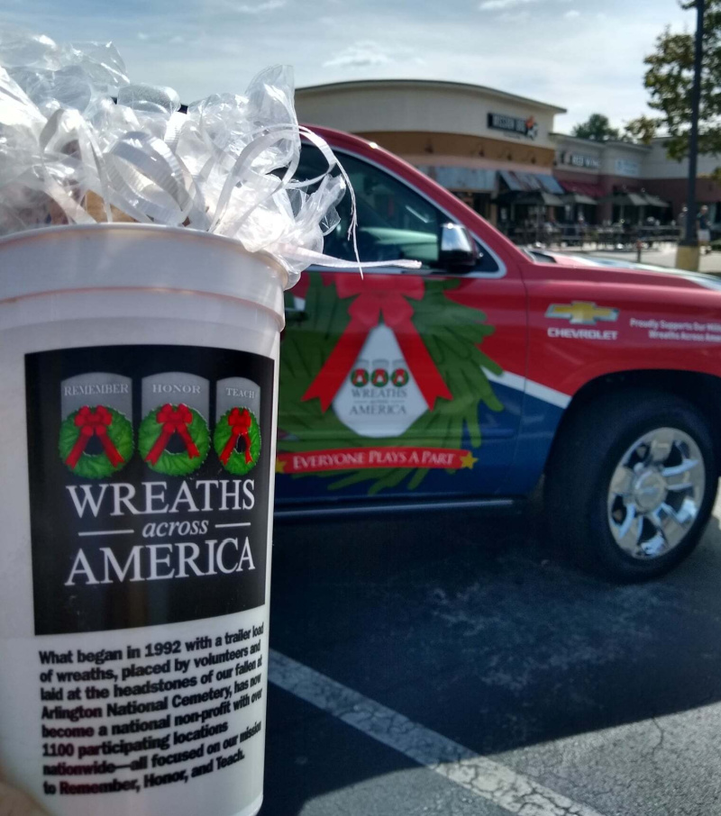 Wreaths Across America and MISSION BBQ Kick off 2022 American Heroes Cup Campaign